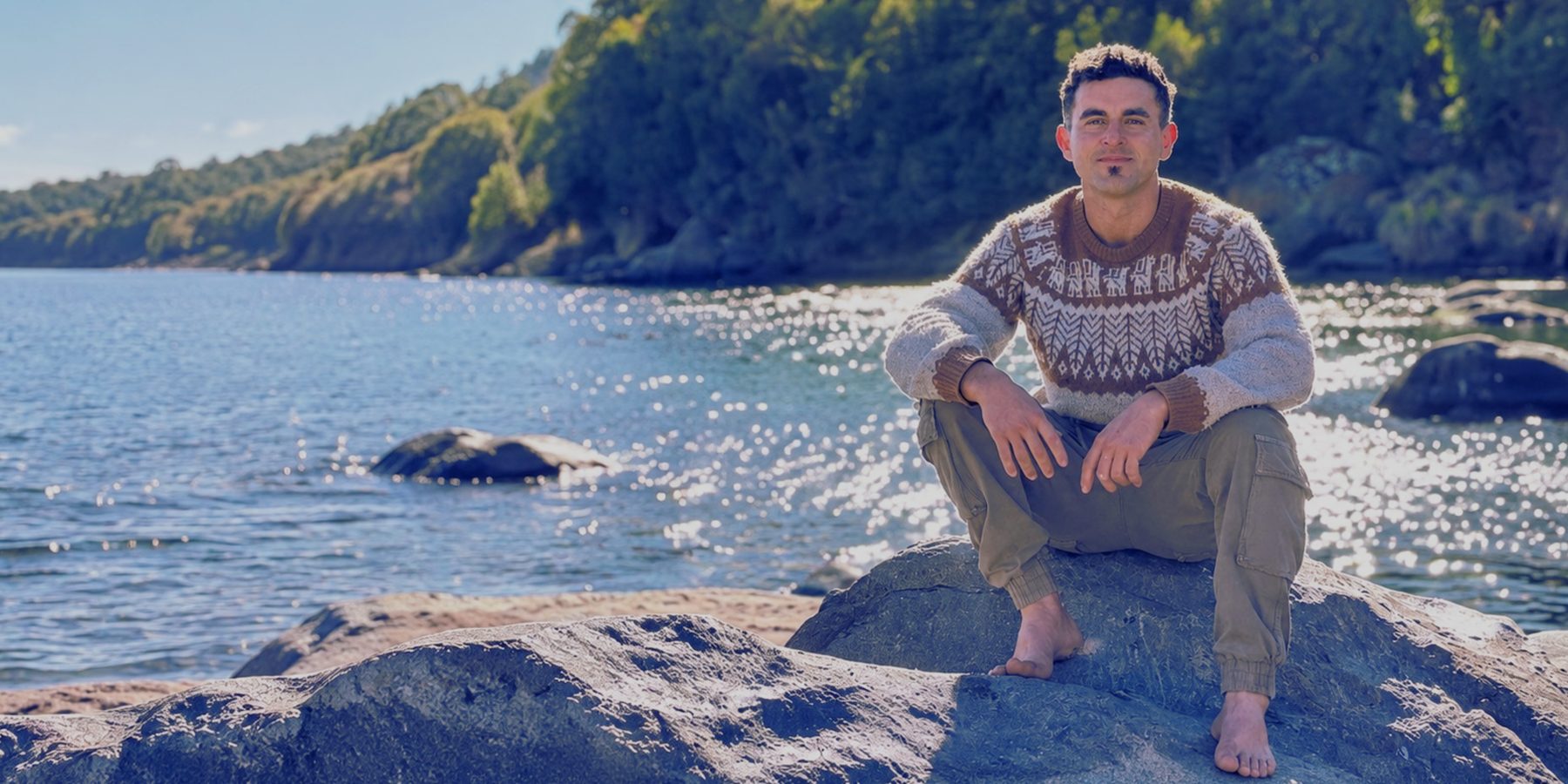 Mati, guía de EJE, en la naturaleza